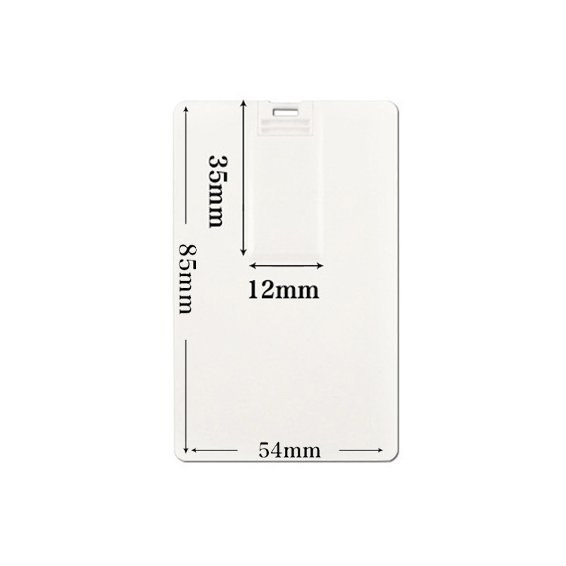 Bulk Custom Business Card Flip USB Flash Drives Personalized Printed Logo Credit Card Drive