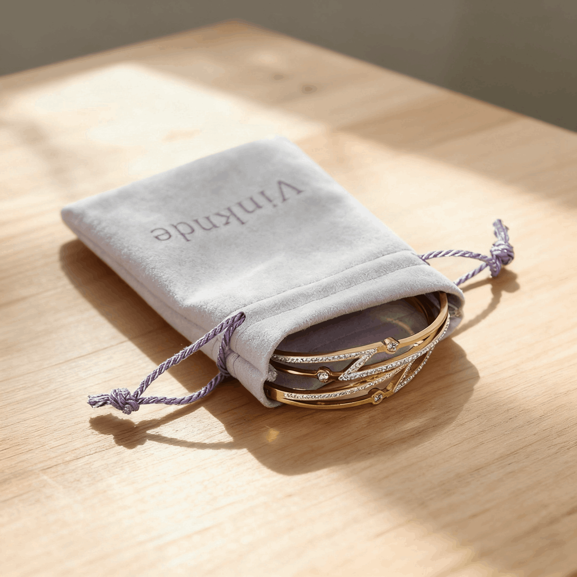 Personalized Logo Print Jewelry Packaging Pouches Velvet Drawstring Bags For Wedding Favor