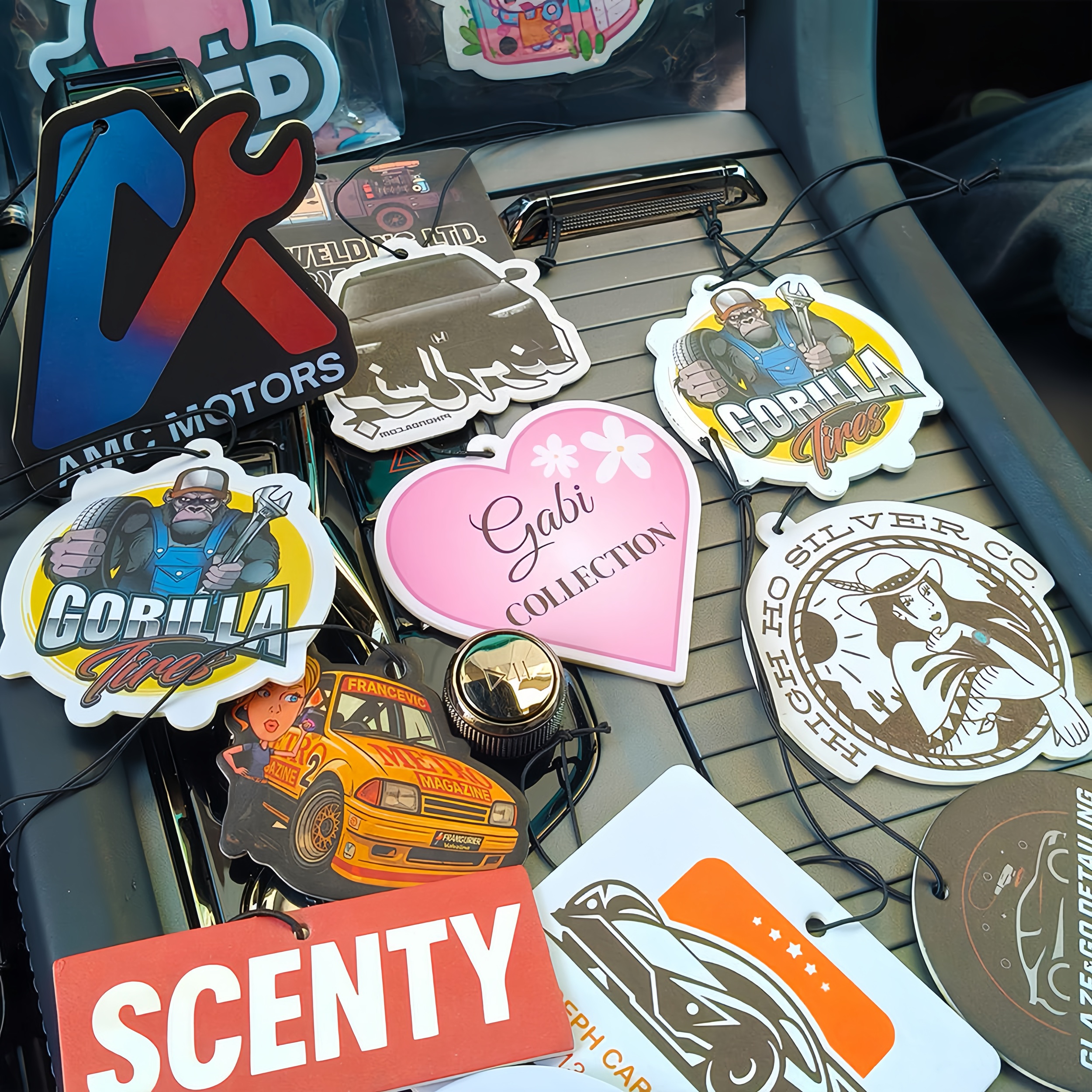 Wholesale Custom Shape Paper Car Air Fresheners