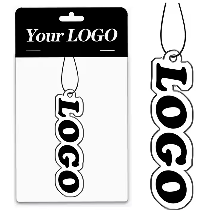 Custom Die Cut Paper Car Air Freshener For Gift