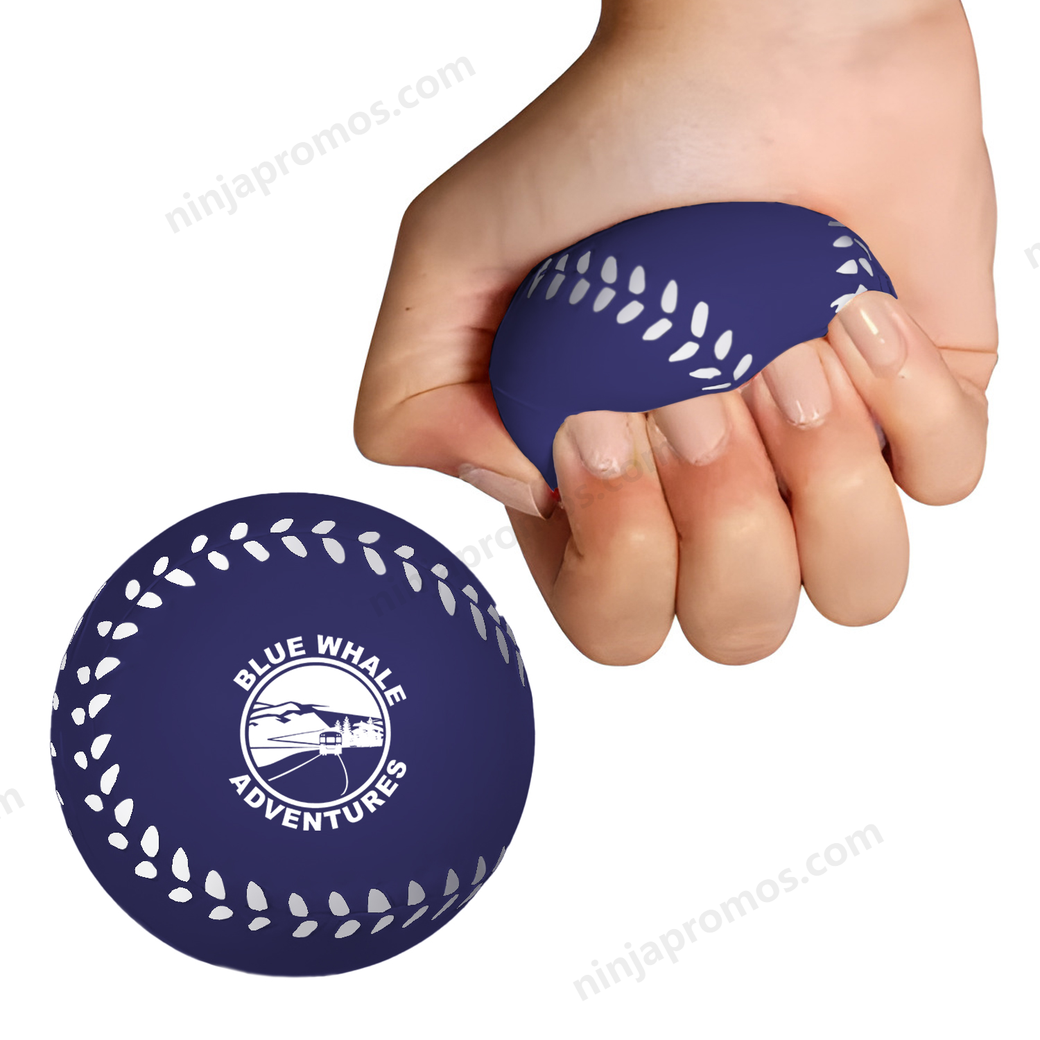 Custom Logo Baseball Stress Balls Personalized Relievers For Giveaways