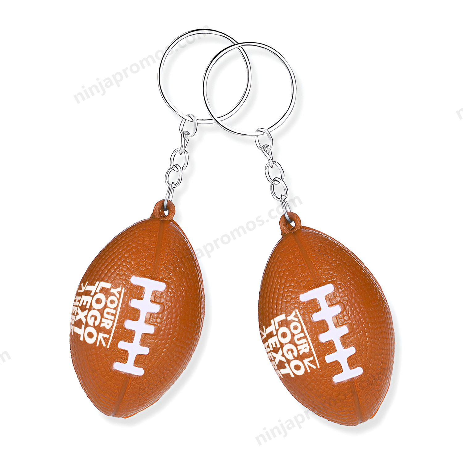 Custom Sports Ball Keychain Soccer Baseball Stress Reliever 