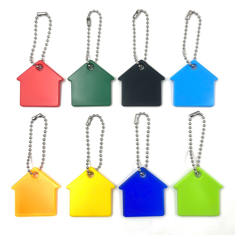 Custom Soft PVC Key Tags Fast Ship Rubber Printed Keychain for Business