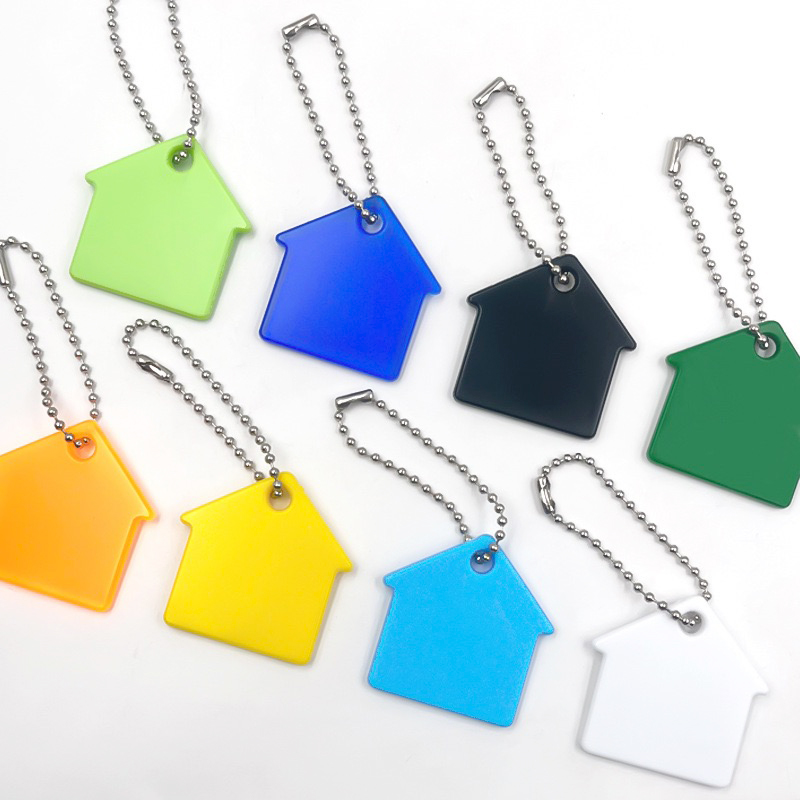 Custom Soft PVC Key Tags Fast Ship Rubber Printed Keychain for Business