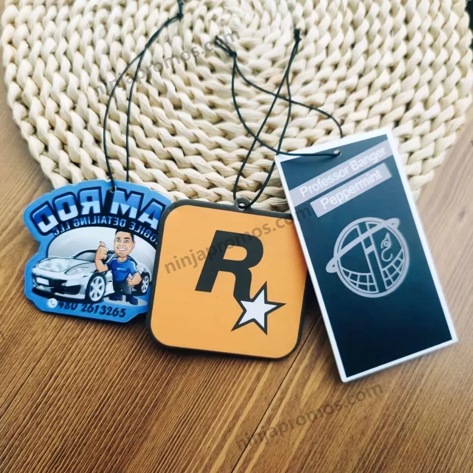 Wholesale Custom Shape Paper Car Air Freshener