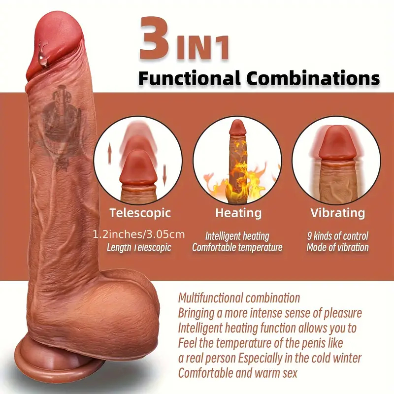 Remote control female thrust dildo vibrator sex toy with powerful suction cups for hands-free play, realistic penis G-spot stimulation dildo anal sex toy Y175