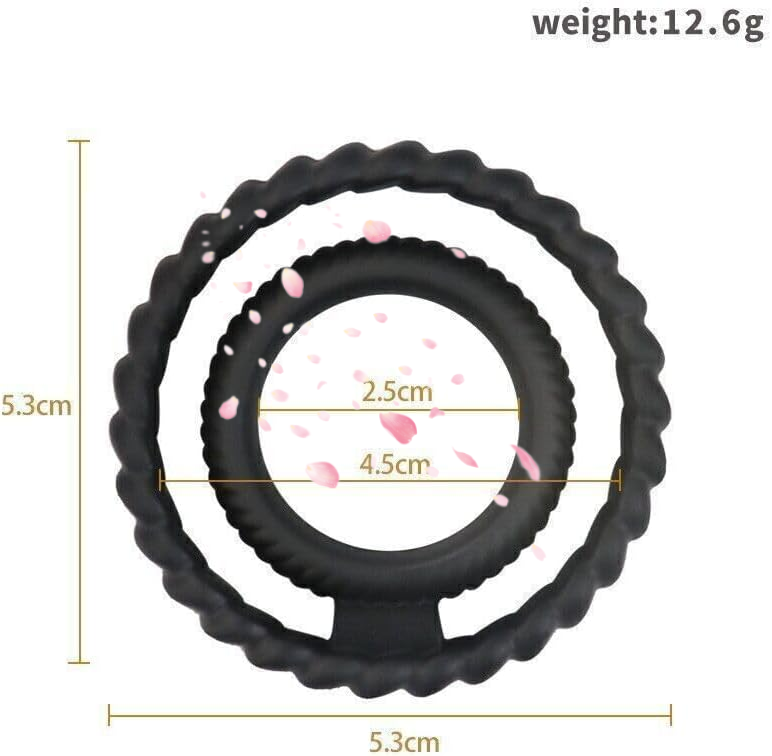 Mens Cock Rings for Dicks for Sex Rubber Silicone Cock Ring Penis Rings for Men,Cock Ring for Sex Men Y328