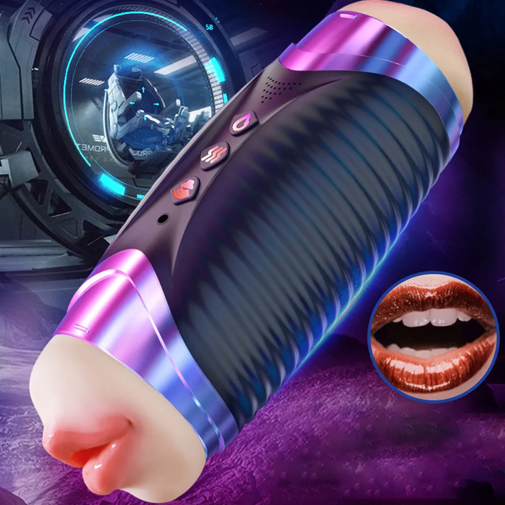 Silicone Male Masturbator Toy Man Pocket Pussy Adult Sleeve Stroker Oral Toys
