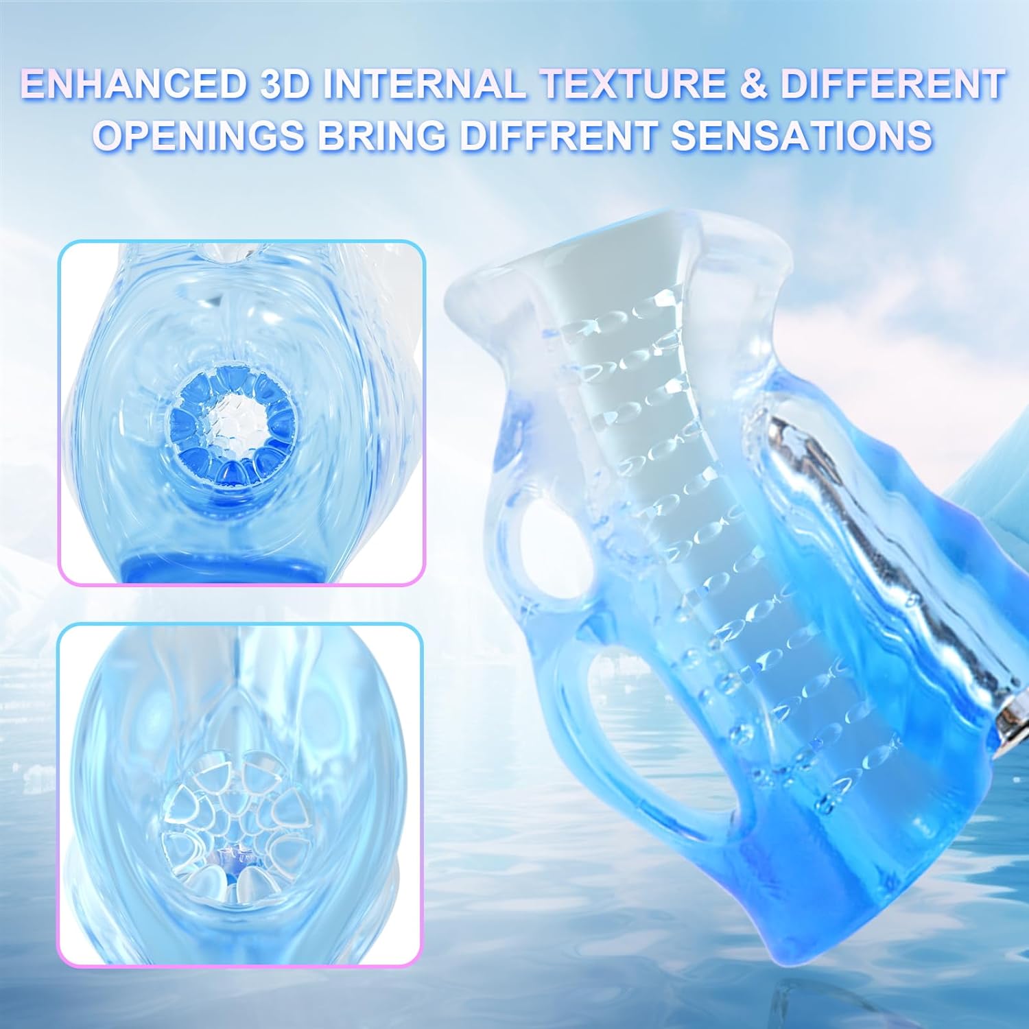 Automatic Sucking Masturbators for Men Handsfree Modes Blow Job Massage Suction Stroker Y136