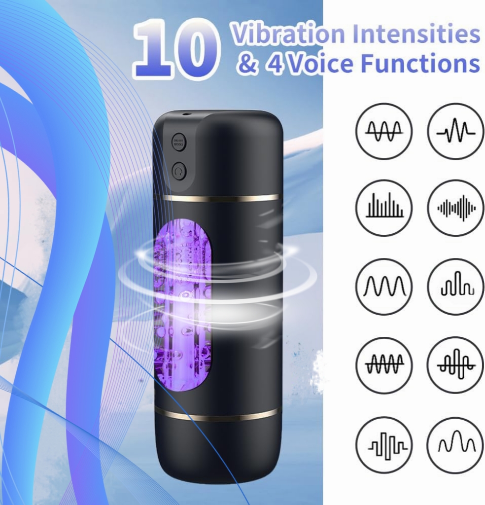 Electric Handheld Massager Male Masturbation Sex RealiStic Hand Y140