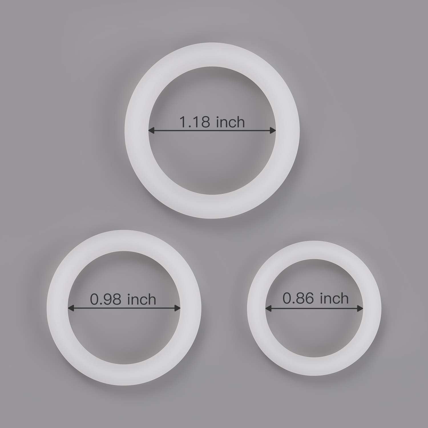 Silicone Double Penis Ring Mens Training Ring, Sexy Underwear Stimulator Cock Ring Y311