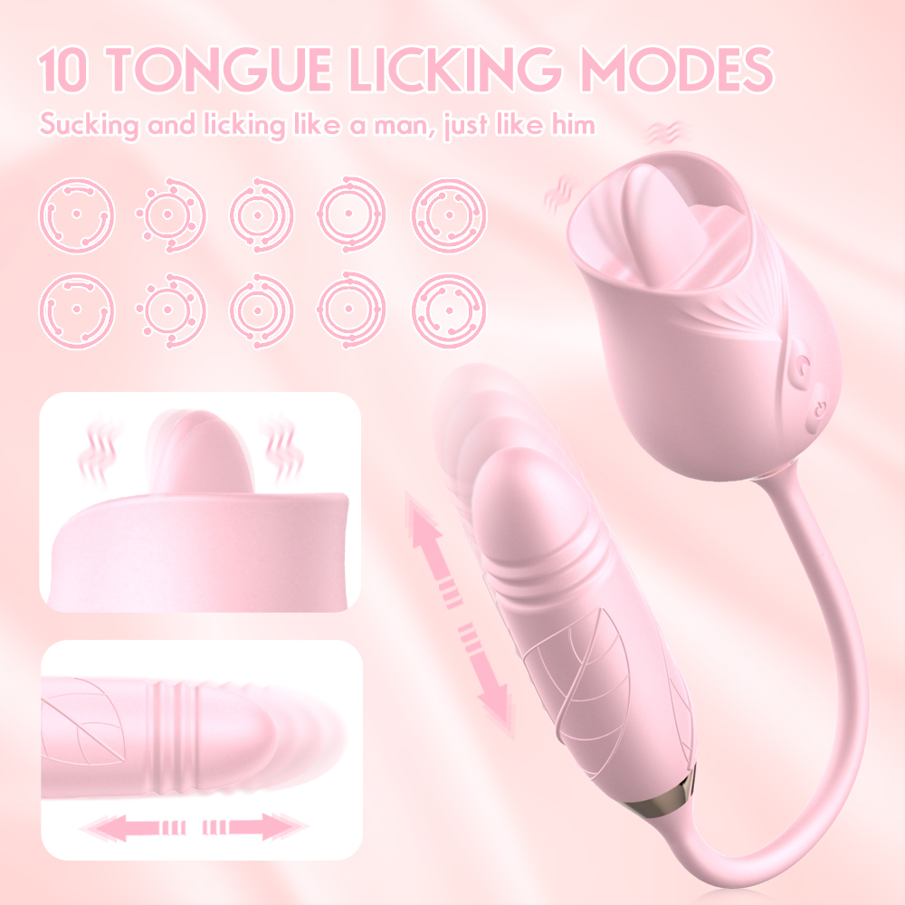 Vibrant Clitoral Stimulator With Vibration Sex Dildo Thrusting Vibration Y196