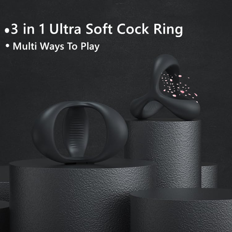 Men Sex Toy, Penis Sleeve, Penis Rings, Cock Rings Sex Toys Couples Adult Toys For Women Silicone Penis Couple Vibrator Rings Y147