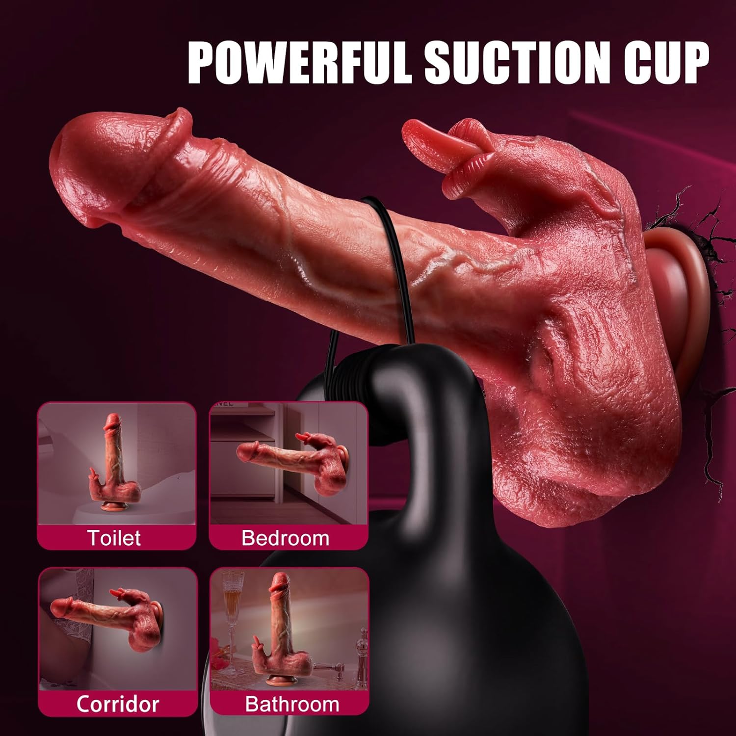 Tongue Dildo Vibrator Sex Toys for Women Vibration Machine Y231