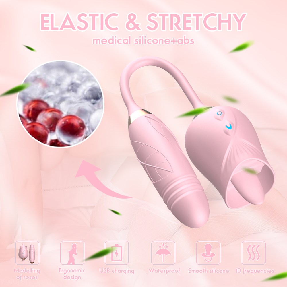 Vibrant Clitoral Stimulator With Vibration Sex Dildo Thrusting Vibration Y196