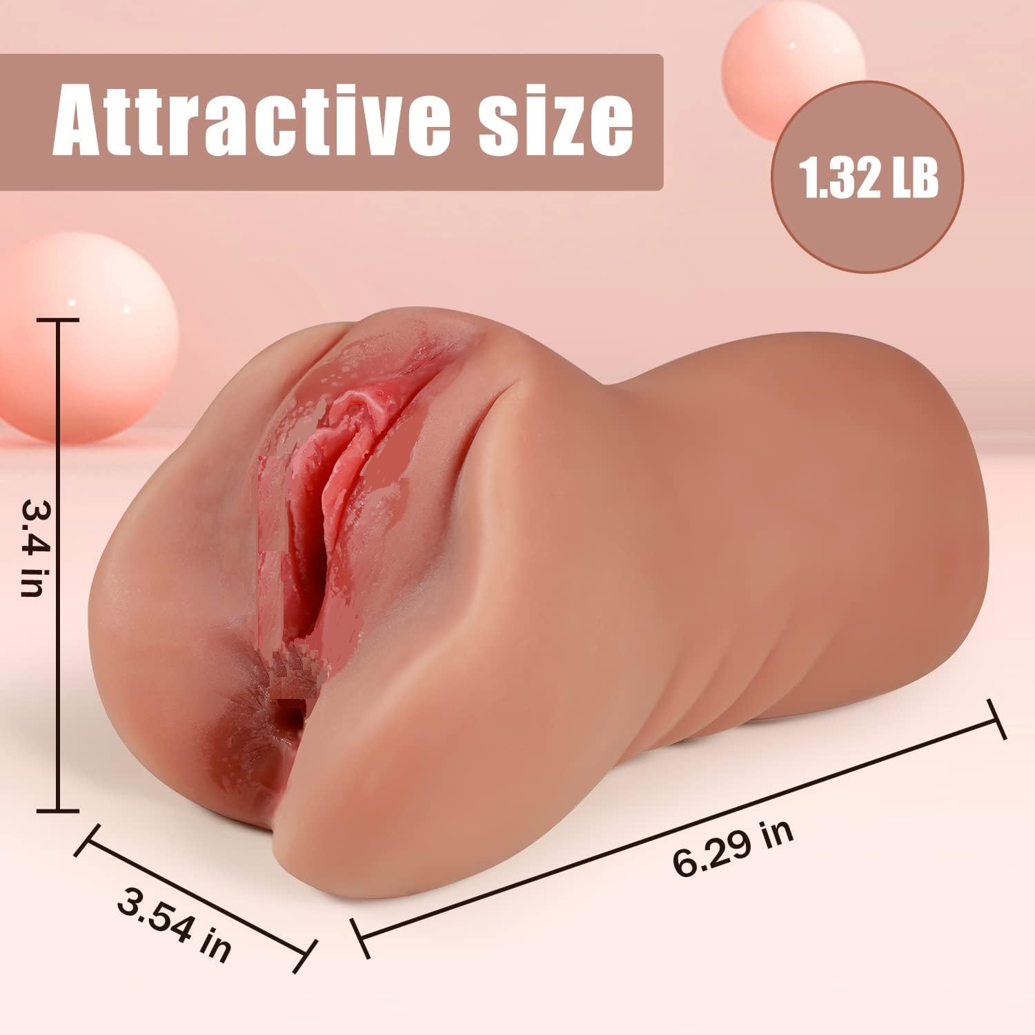Sex Doll for Men Realistic Pocket Pussy Heavy Duty Love with Single Channel Vaginal for Men Y64
