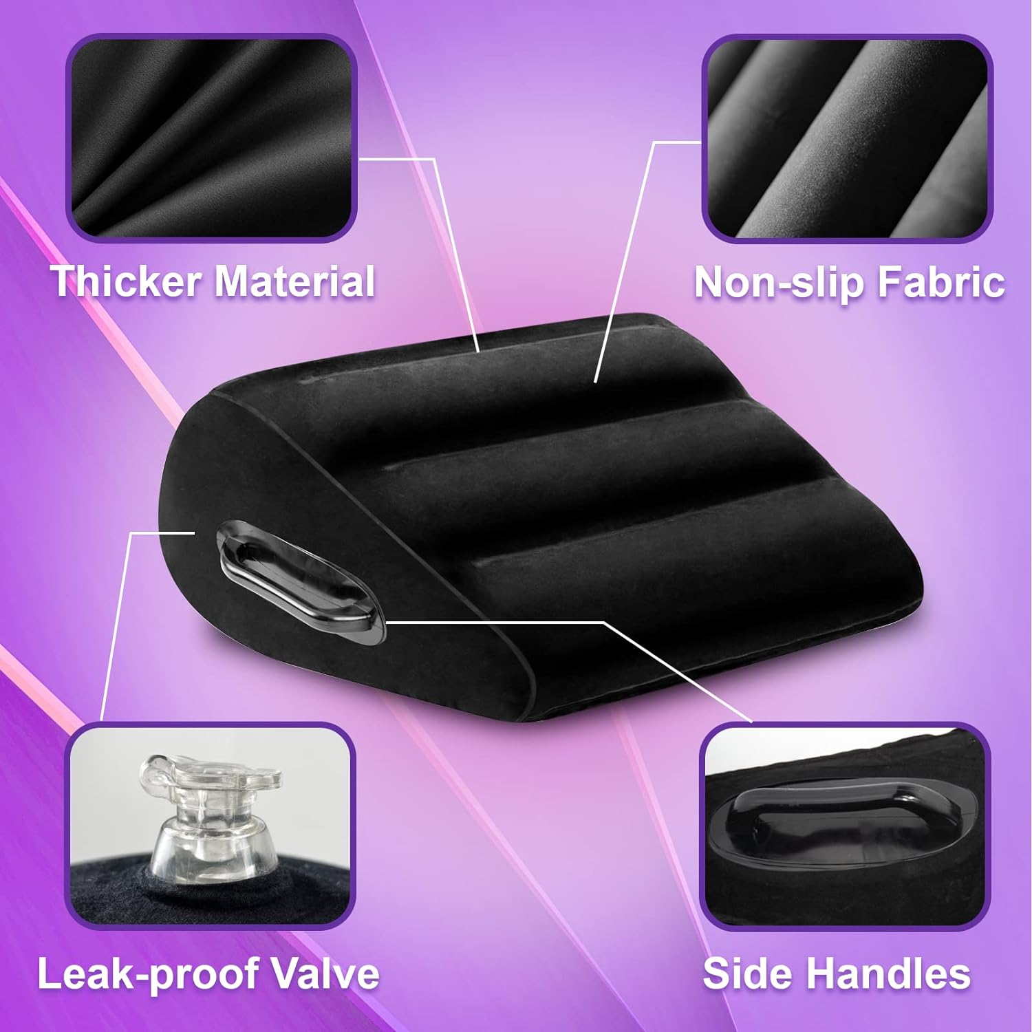 Inflatable Pillow with Handle Women Sex Furniture Bondage Restraint Y299