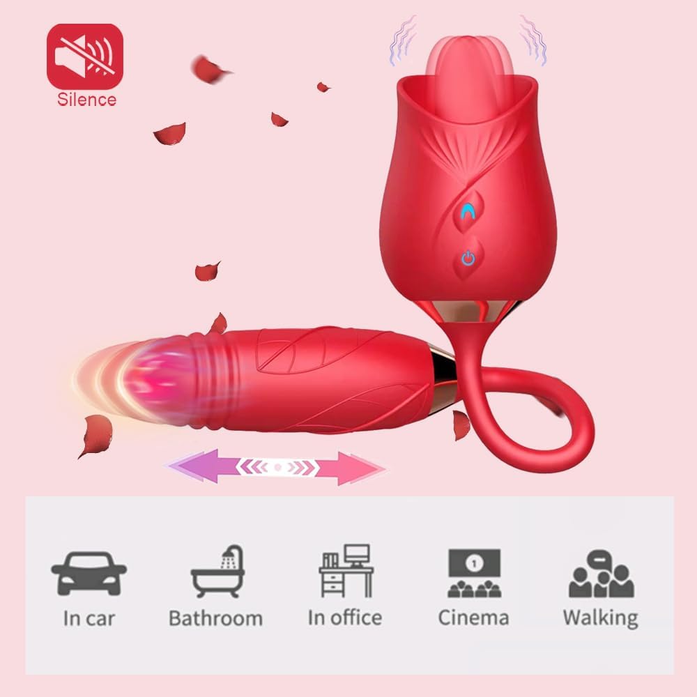 Vibrant Clitoral Stimulator With Vibration Sex Dildo Thrusting Vibration Y196