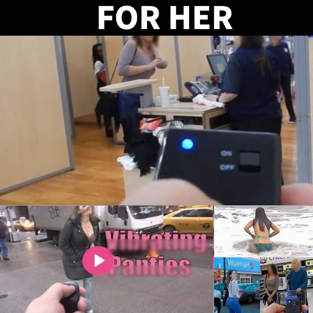 Vibrator Clitoris and G-Spot Stimulator Remote Control Vibrate Massager with 10 Speed for Travel USB Rechargeable Waterproof Vibrating Wand Adult Toys for Women