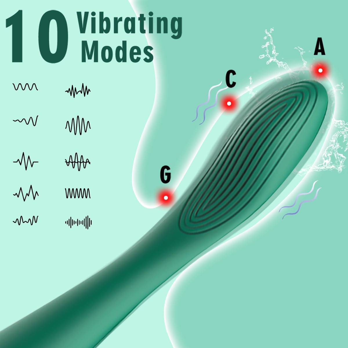 Female Vibrator With Sucker for Vibrating Dildo Y226