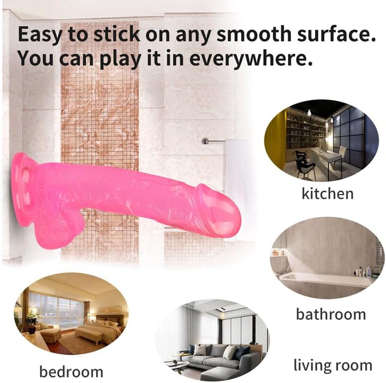 6 Inch Dildo With Suction Cup Realistic Women Massager Y321