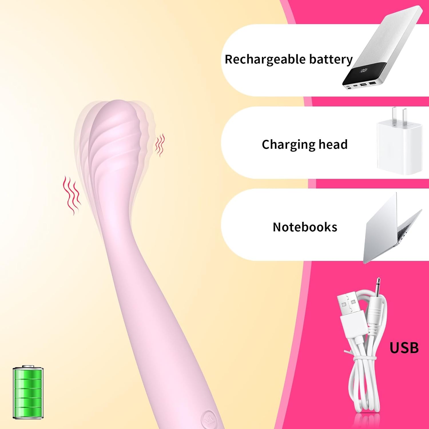 Female Clit Stimulator Dildo Vibrator Masturbation Vibrator Y223