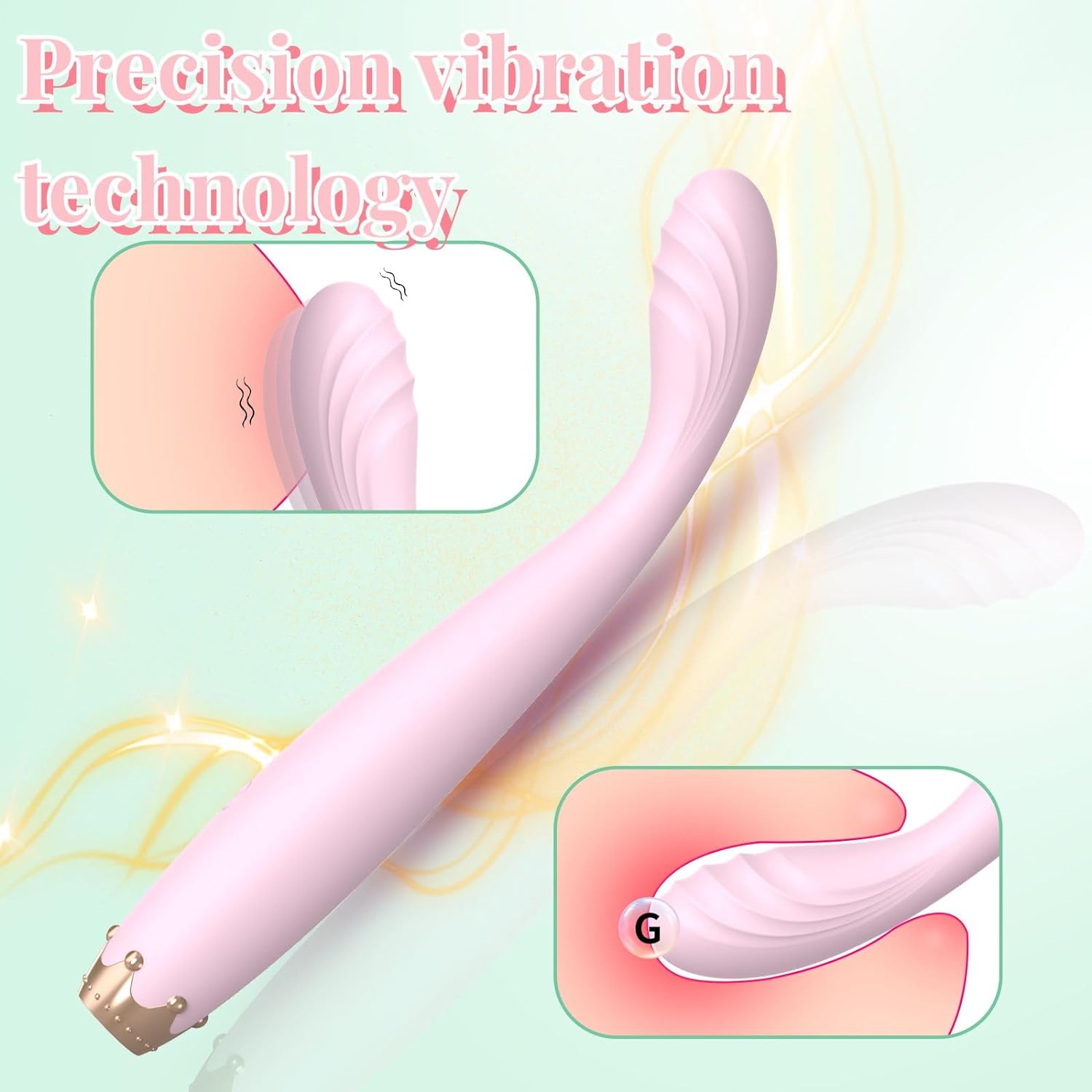 Female Clit Stimulator Dildo Vibrator Masturbation Vibrator Y223