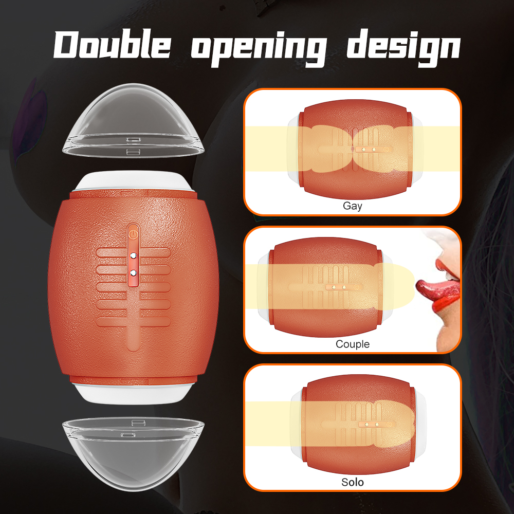 Automatic Sucking Male Masturbation Cup Pocket Pussy Stroker Mens Masturbator Sex Toys Vacuum Pump Mouth Y133