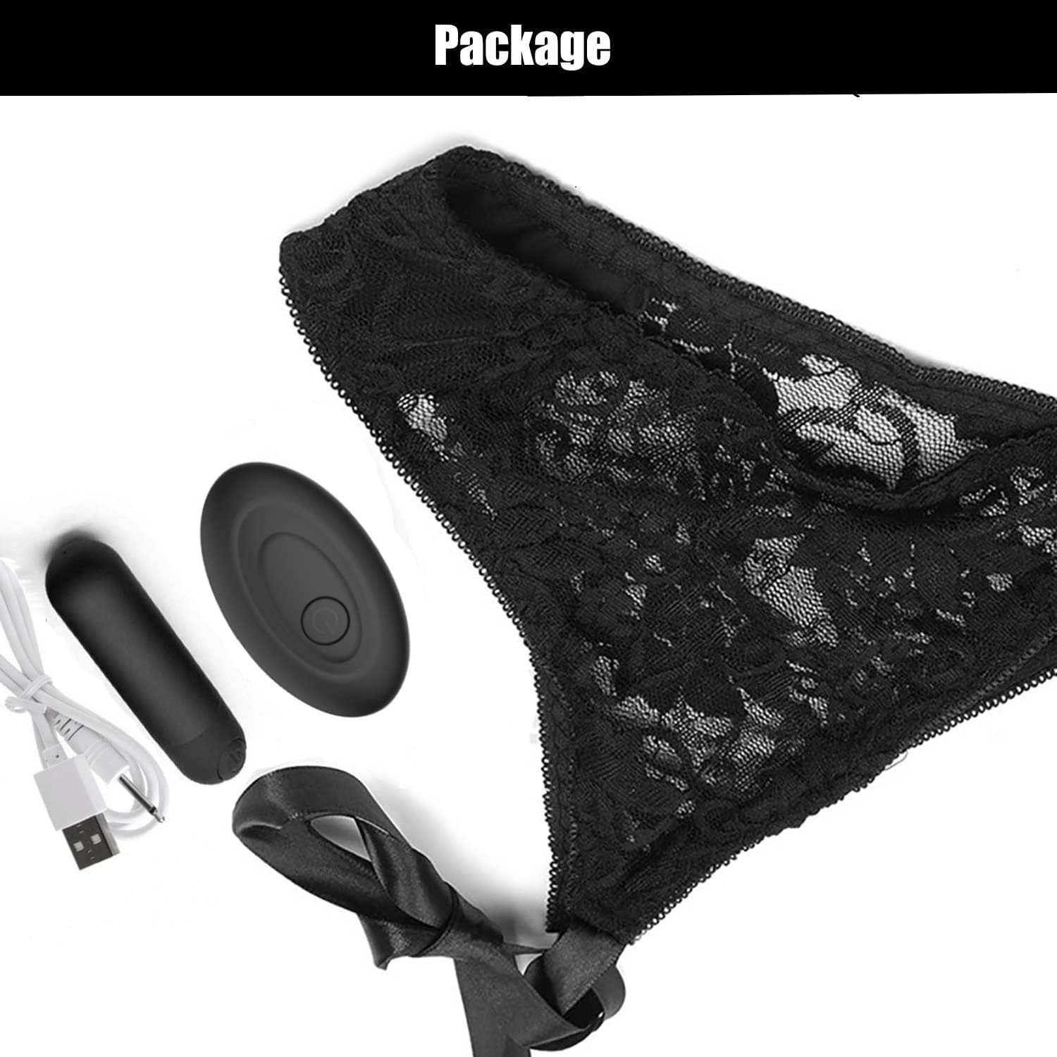 Vibrator Clitoris and G-Spot Stimulator Remote Control Vibrate Massager with 10 Speed for Travel USB Rechargeable Waterproof Vibrating Wand Adult Toys for Women