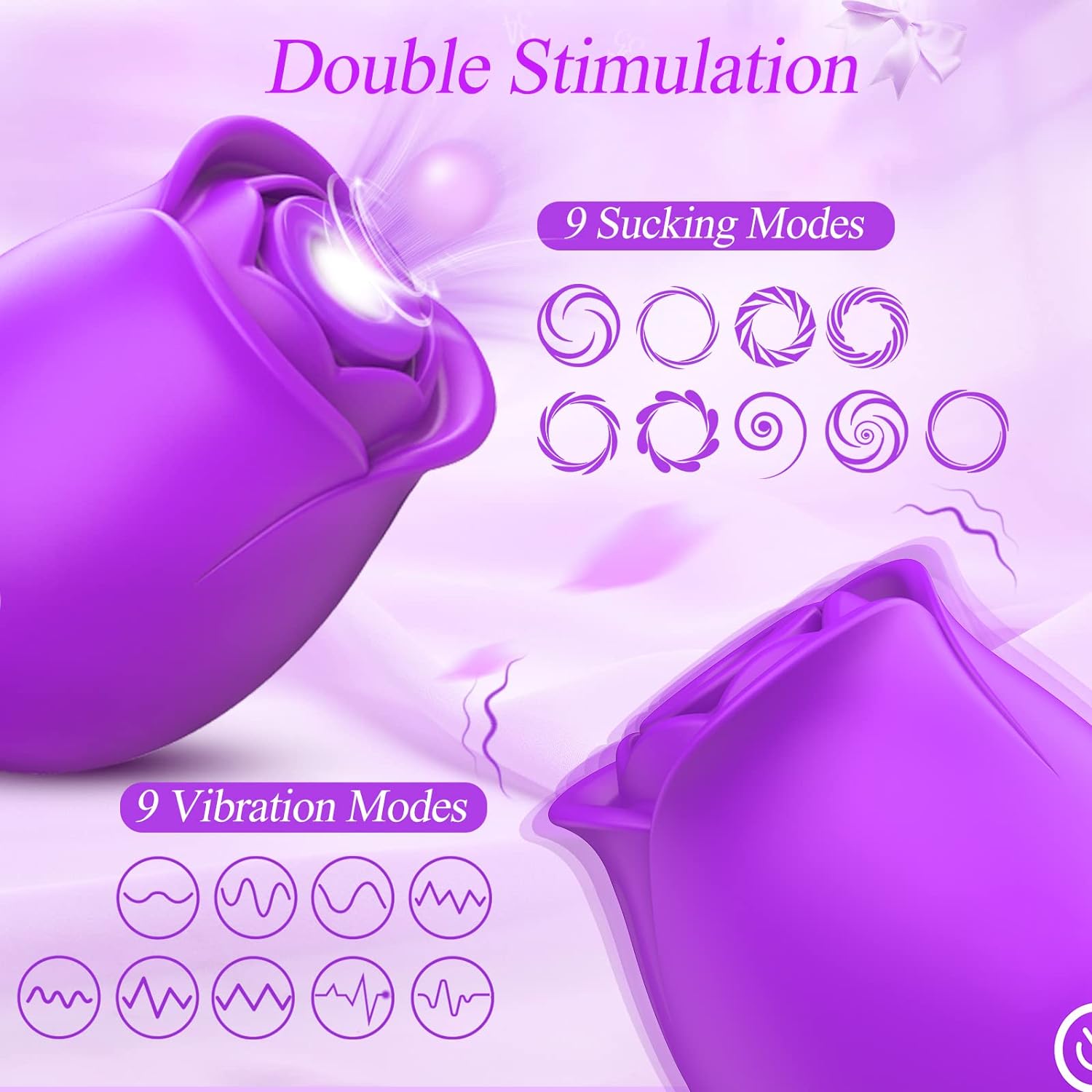  Rose Toy for Women Vibrator Y280