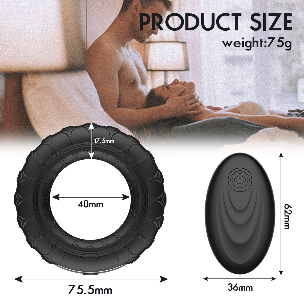 Cock Ring Vibration Machine For Couples, Men Sex Toy, Mens Vibrator, Prostate Massager Anal Vibrator Penis Ring Control Anal Insertion Sex Toy Y157