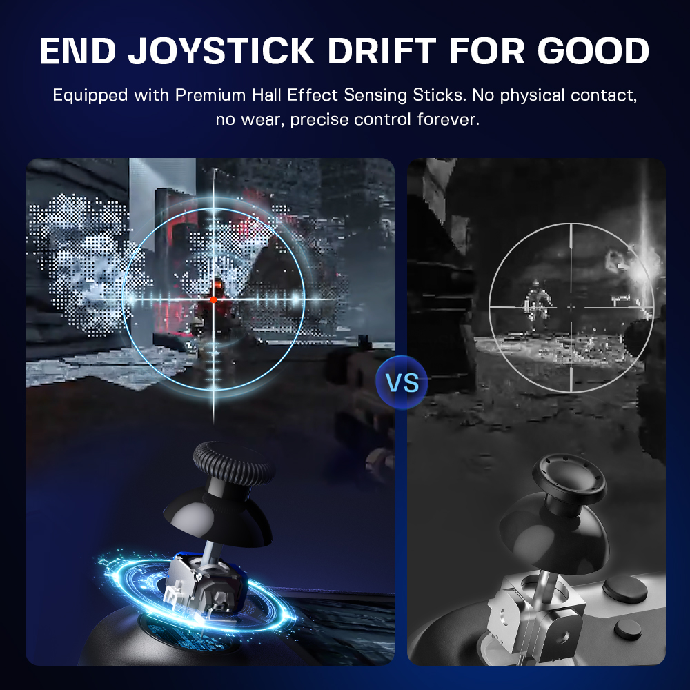 ECHTPower USB Controller for Switch 2 Anti-Drift Joystick