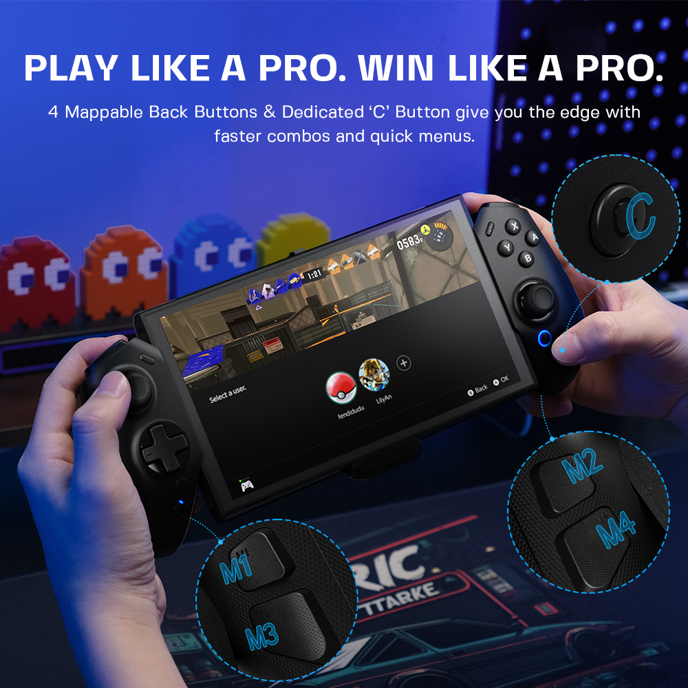 ECHTPower USB Controller for Switch 2 Anti-Drift Joystick