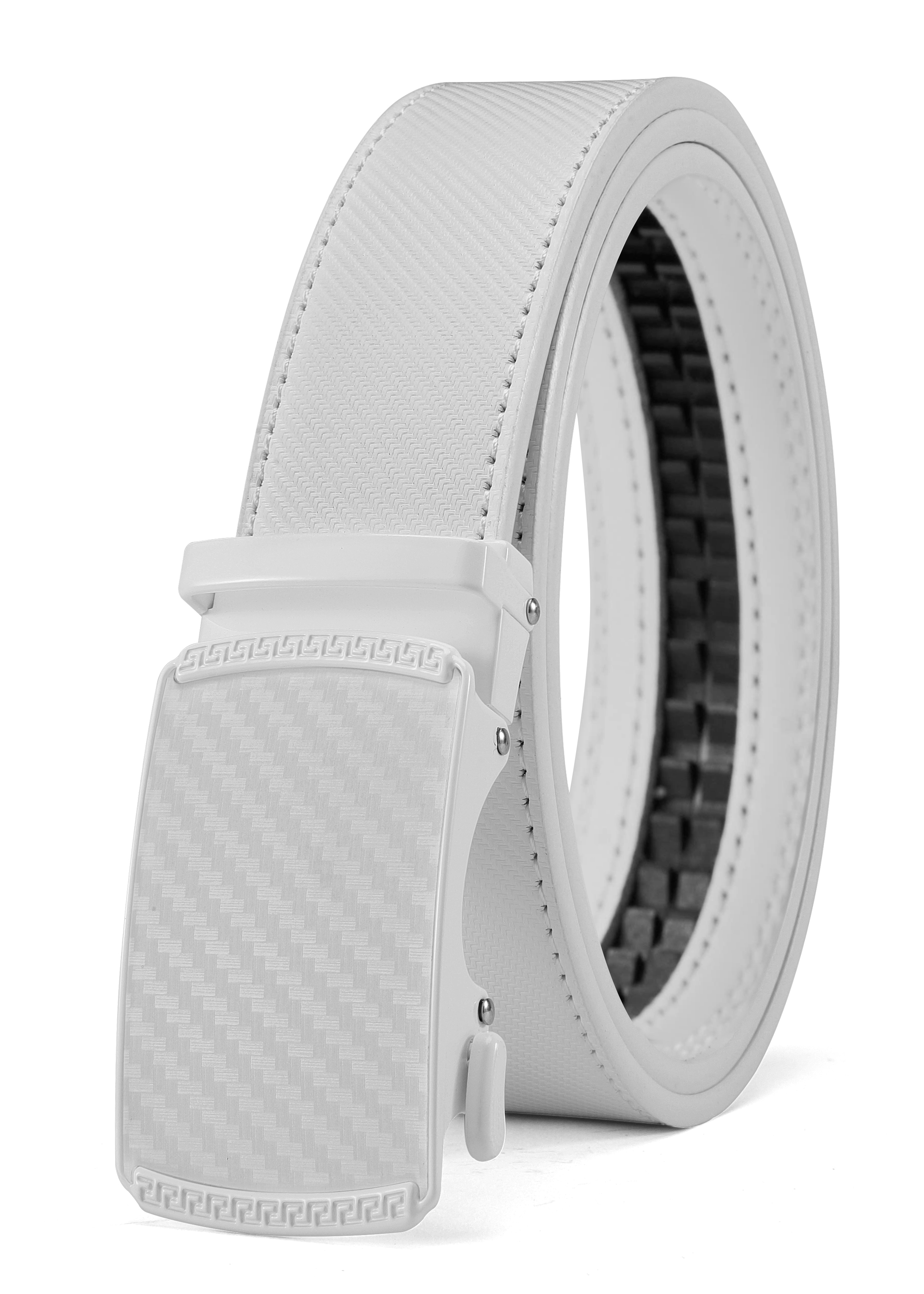 CHAOREN Mens Belt Leather Ratchet Belt - Customizable Fit, Effortless Style (35mm)