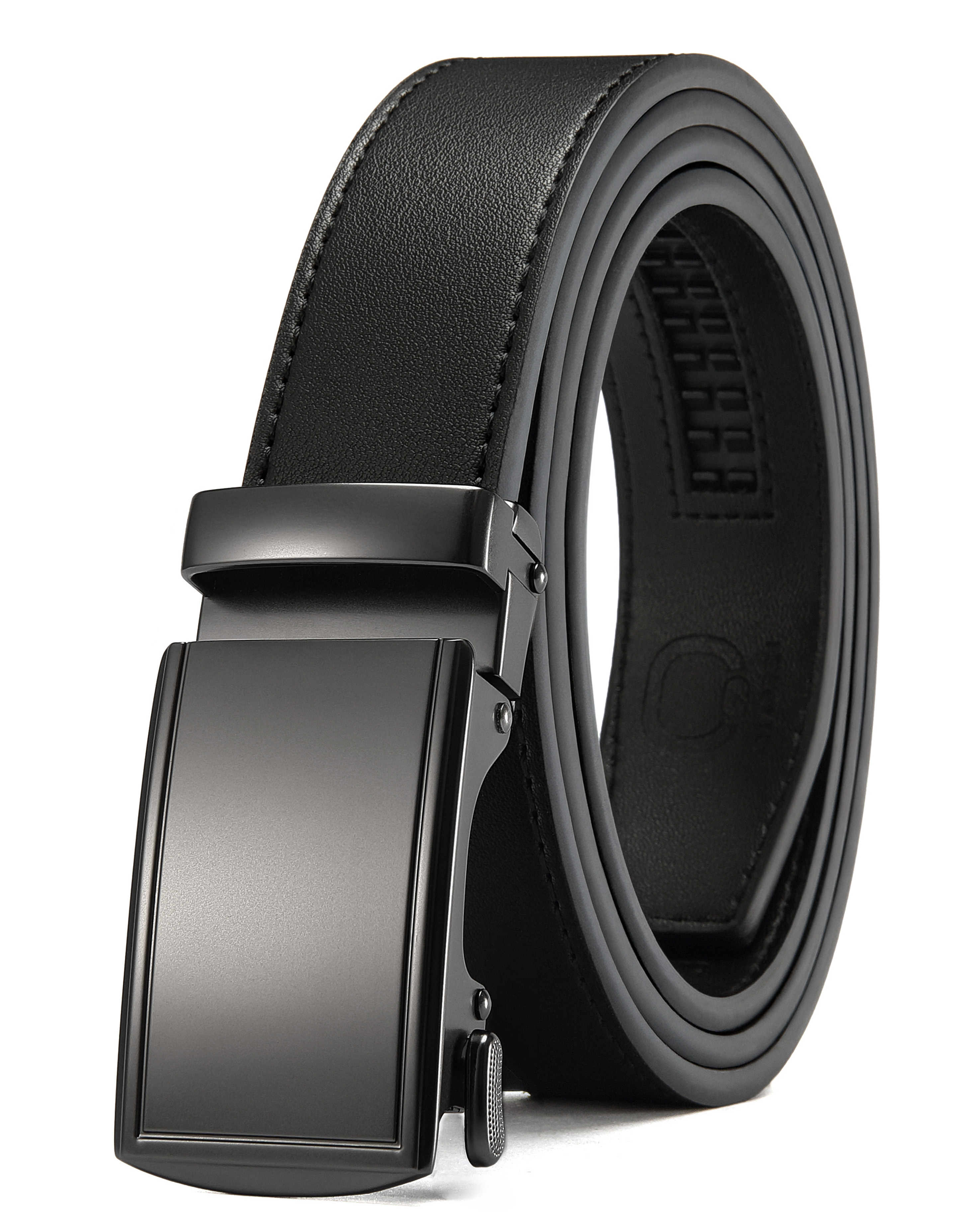 CHAOREN Leather Ratchet Belt for Men - Mens Dress belt, Customizable Fit
