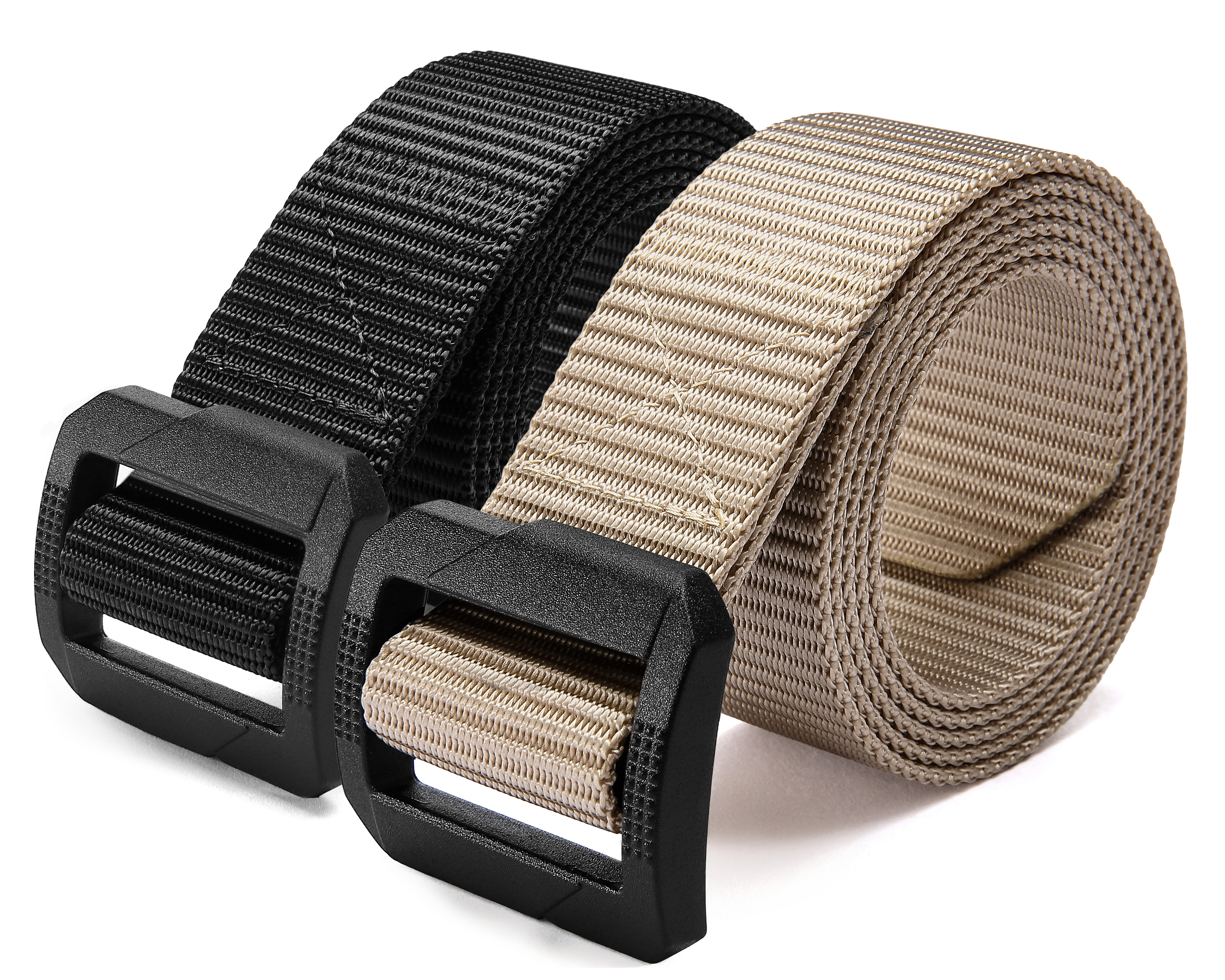 CHAOREN Tactical Belt Men – Nylon Gun Belt – Heavy Duty Military EDC for Jeans & CCW