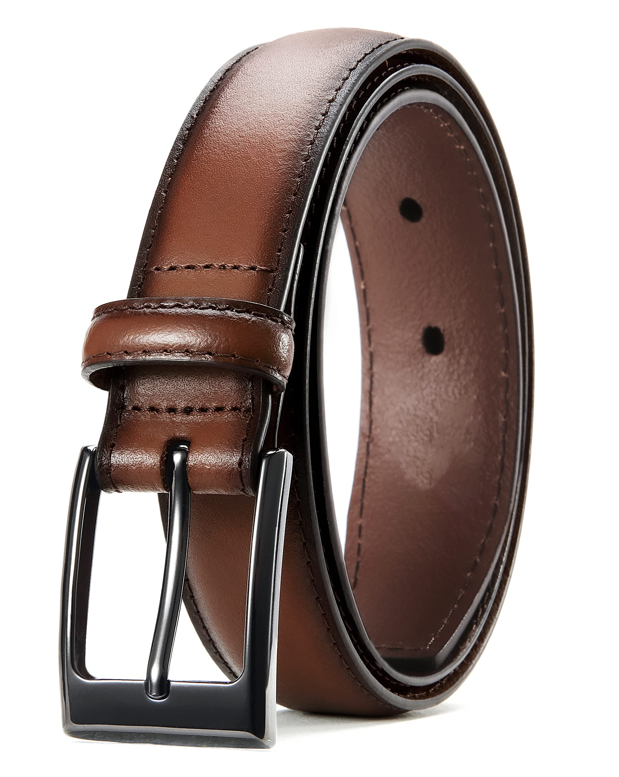 CHAOREN Mens Belts Leather 1 1/8" for Gift Men - Perfect Companion to Mens Dress Shoes