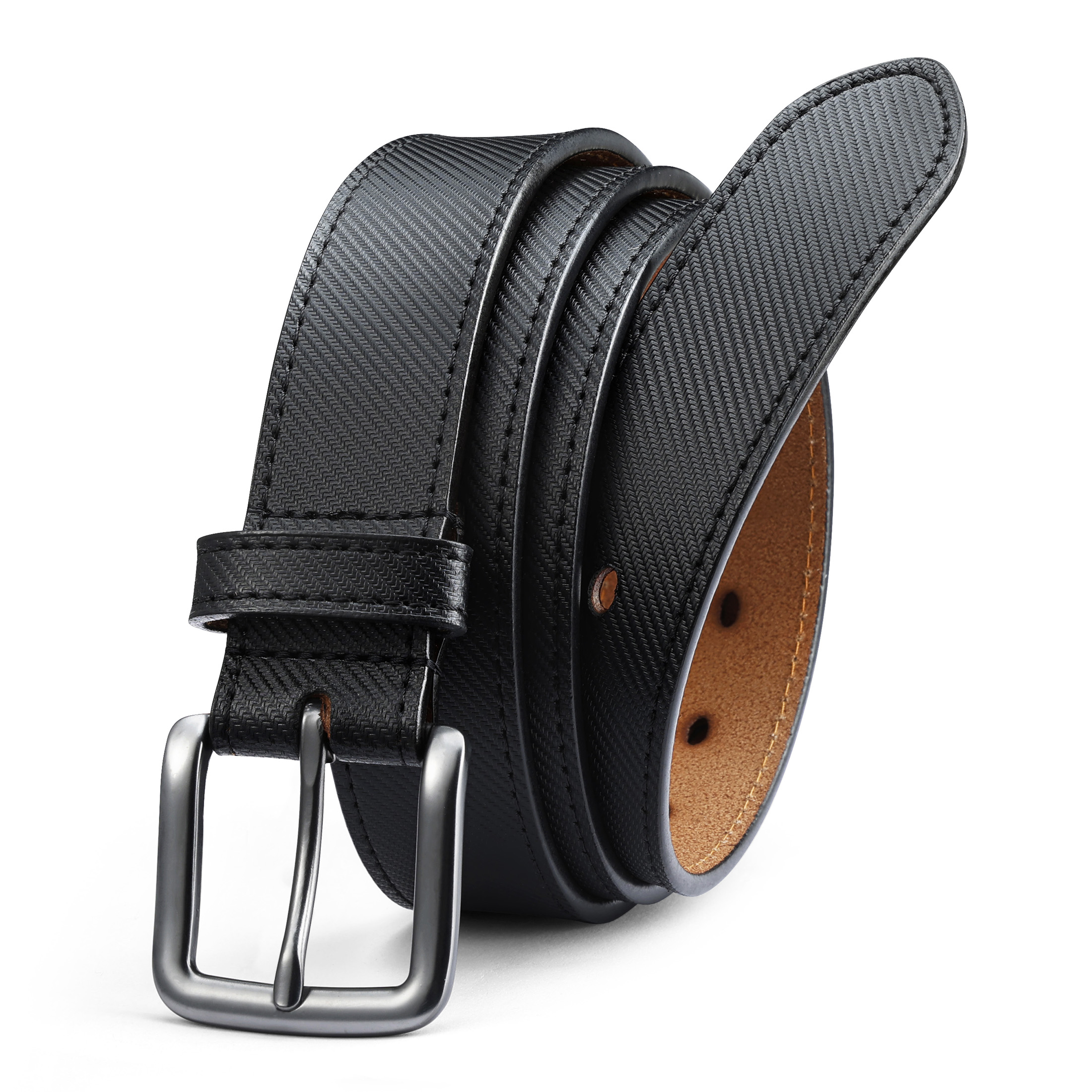 CHAOREN Leather Belt for Men - 35mm Men Belts for Jeans Casual and Dress - Mens Gift for Him