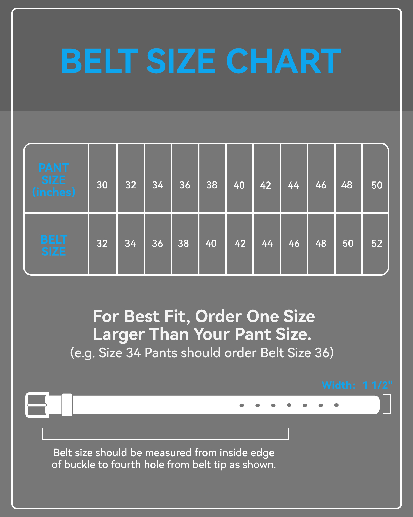 Full Grain Leather Belt for Men - 1.5“ Mens Belts Casual with Genuine Leather - Handcrafted Elegance for Your Wardrobe