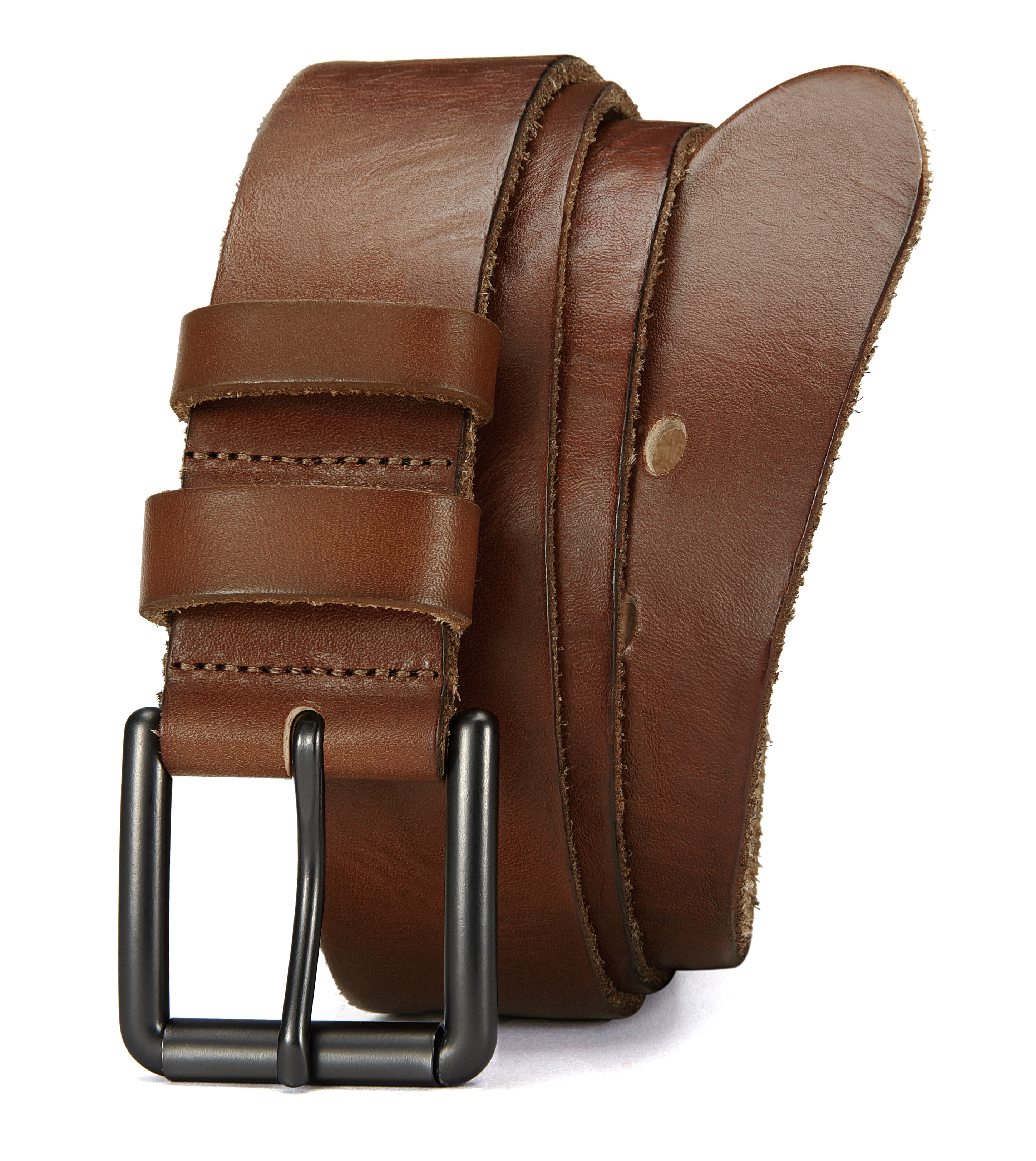 Full Grain Leather Belt for Men - 1.5“ Mens Belts Casual with Genuine Leather - Handcrafted Elegance for Your Wardrobe