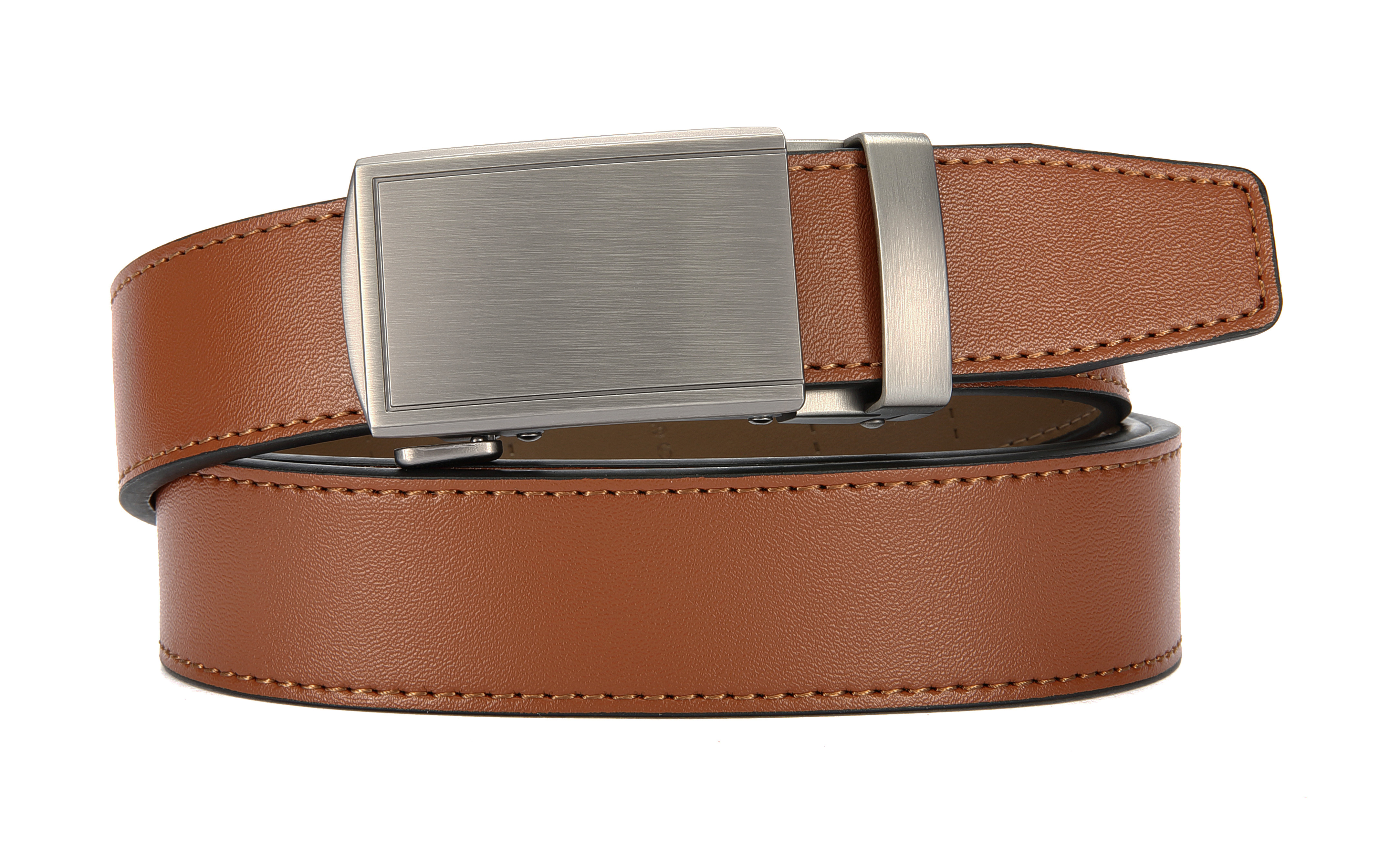 CHAOREN Leather Ratchet Belt for Men - Mens Dress belt, Customizable Fit