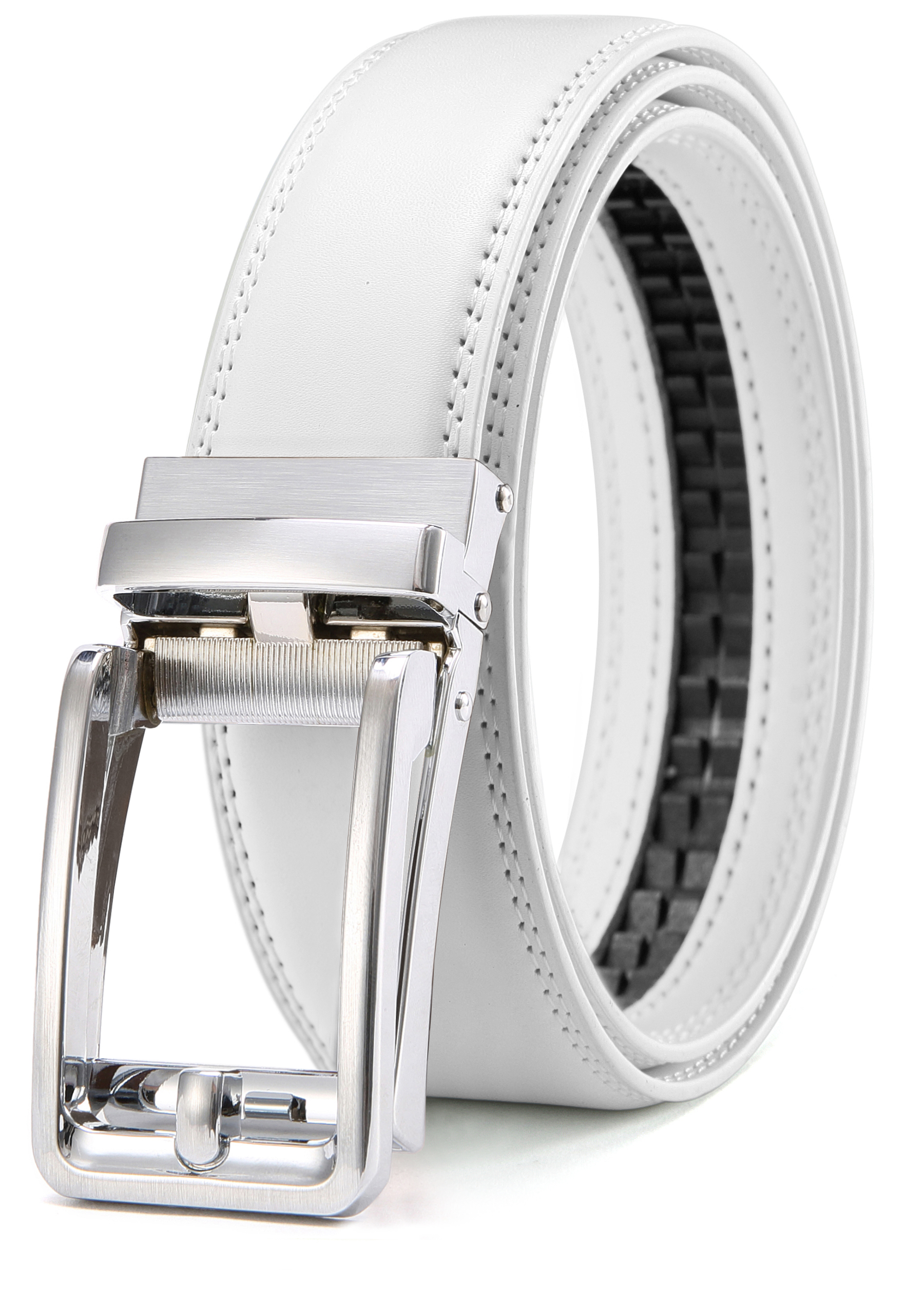 CHAOREN Click Belts for Men - Mens Ratchet Belt 1 3/8" for Dress Pants - Perfect Companion to Men's Oxfords