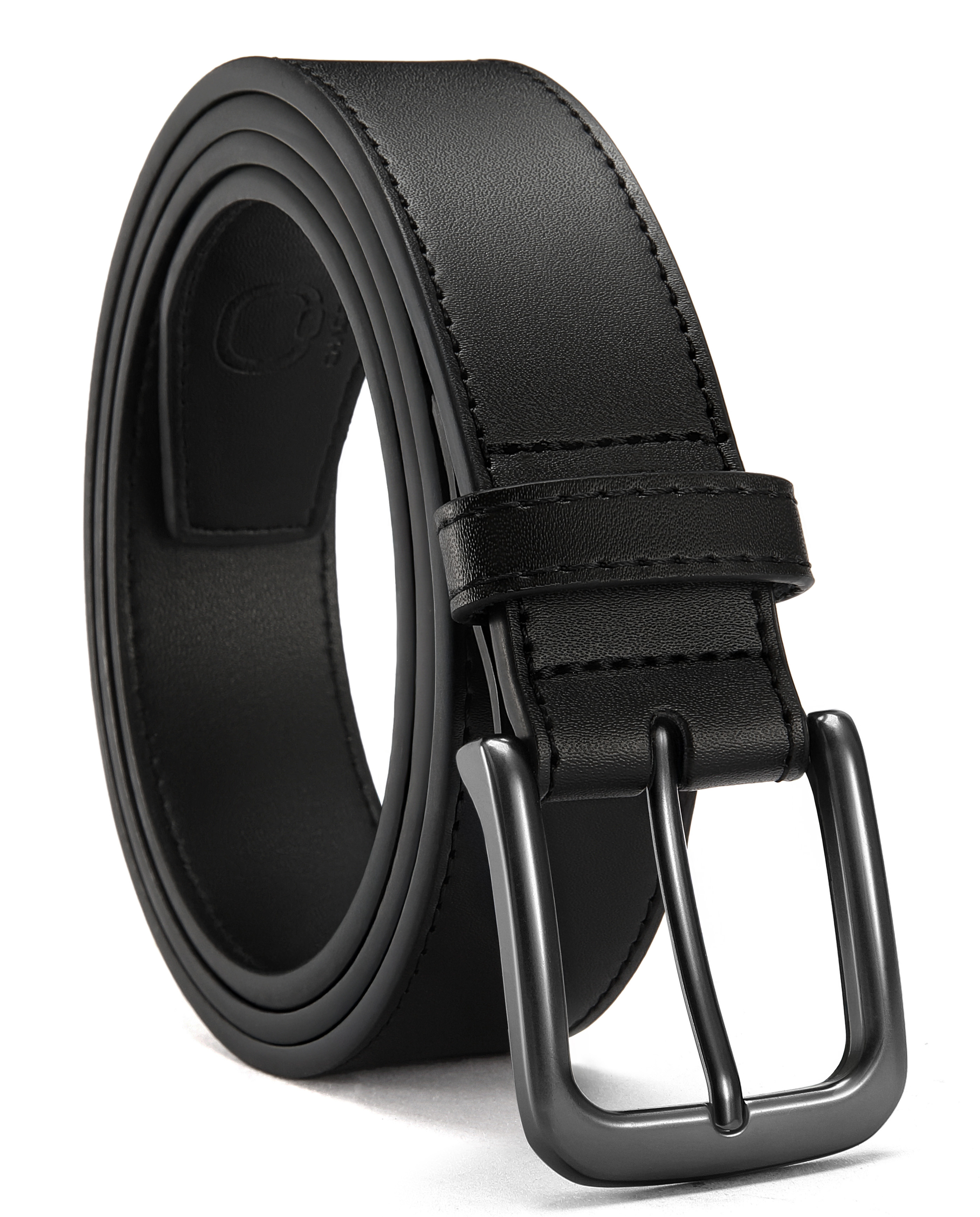 CHAOREN Mens Belts Leather - 35mm Genuine Leather Belt for Jeans - Men Gift for Casual Dress