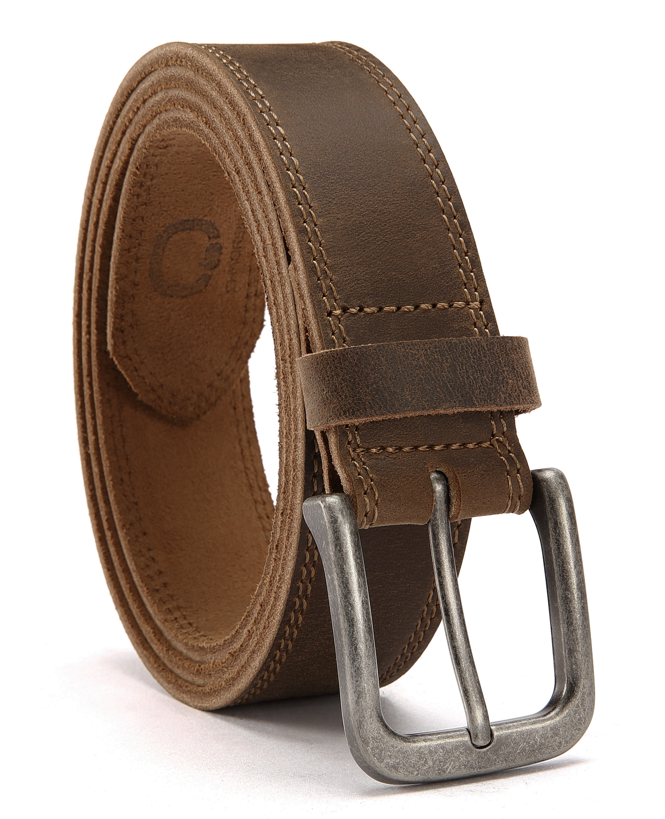 CHAOREN Mens Belts Leather - 35mm Genuine Leather Belt for Jeans - Men Gift for Casual Dress
