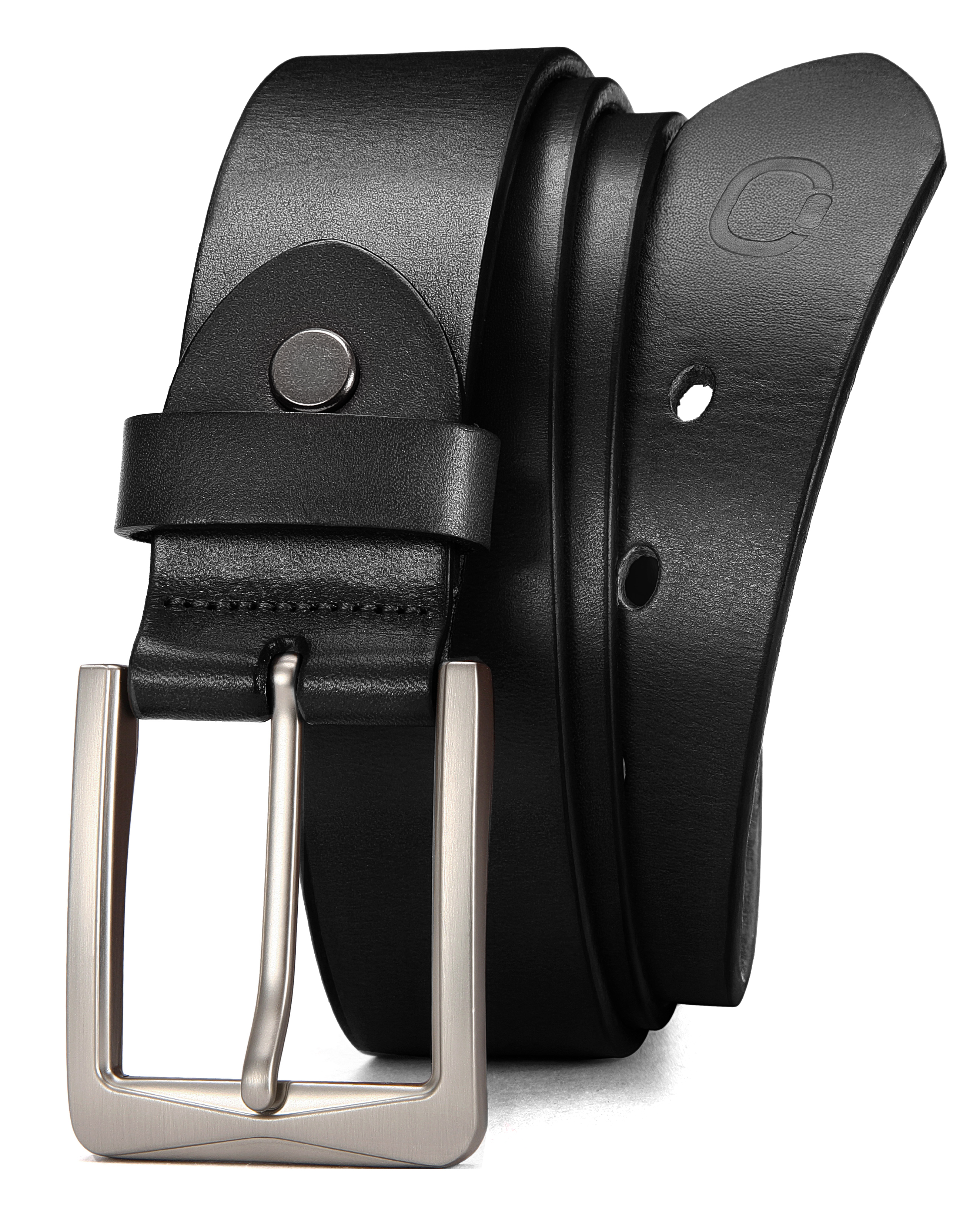 CHAOREN 1.5" Mens Belts Leather - Italian Full Grain Leather Belts - Ideal for Casul Jeans & Work Wear