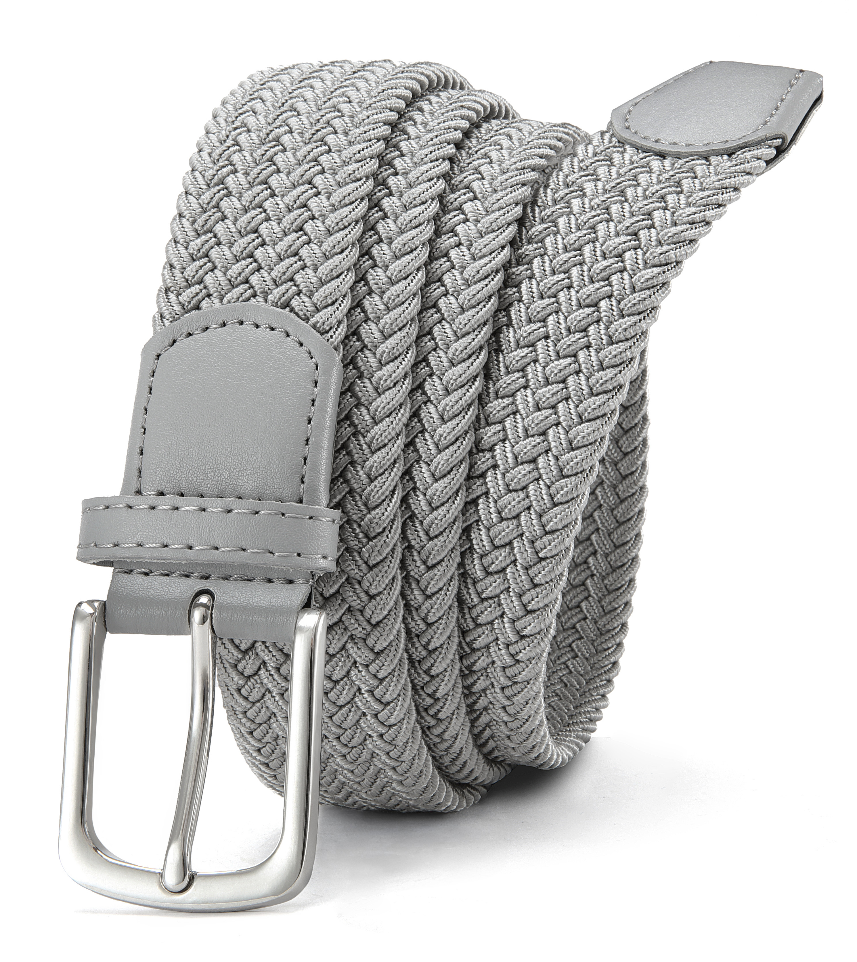 CHAOREN Mens Belt - Braided Stretch Golf Belt for Men 1 3/8"- Mens Gift for Golf Pants Casual Shorts Jeans