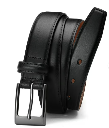CHAOREN Mens Belts Leather 1 1/8" for Gift Men - Perfect Companion to Mens Dress Shoes