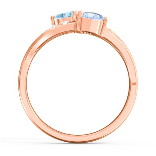 Heart Cluster Ring