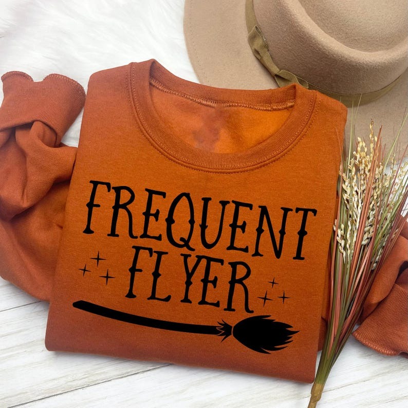 Frequent Flyer Witch Sweatshirt
