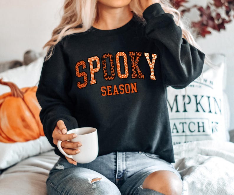 Retro Spooky Season Sweatshirt